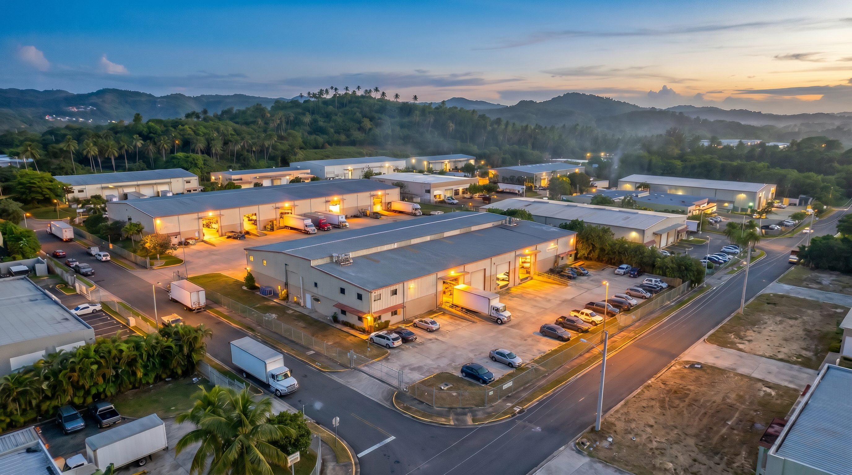 Industrial energy infrastructure in Puerto Rico