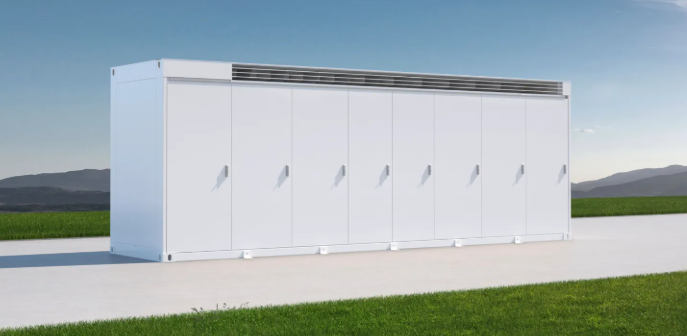 Energy storage equipment in a facility